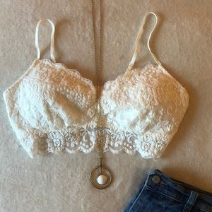 LAST CHANCE Long Gold Necklace with Large Pendant